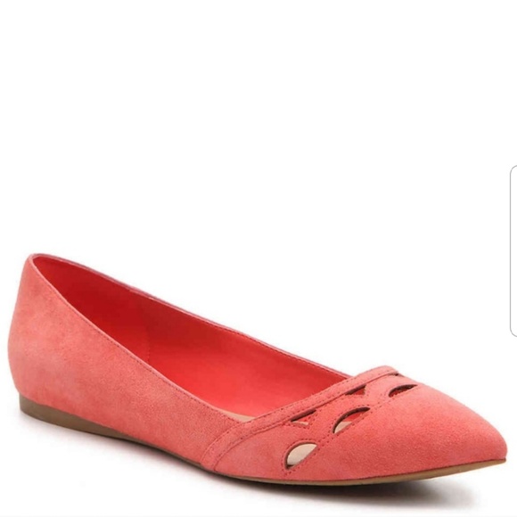 Audrey Brooke Shoes - Audrey Brooke Coral Marte Pointed Toe Flat Shoes